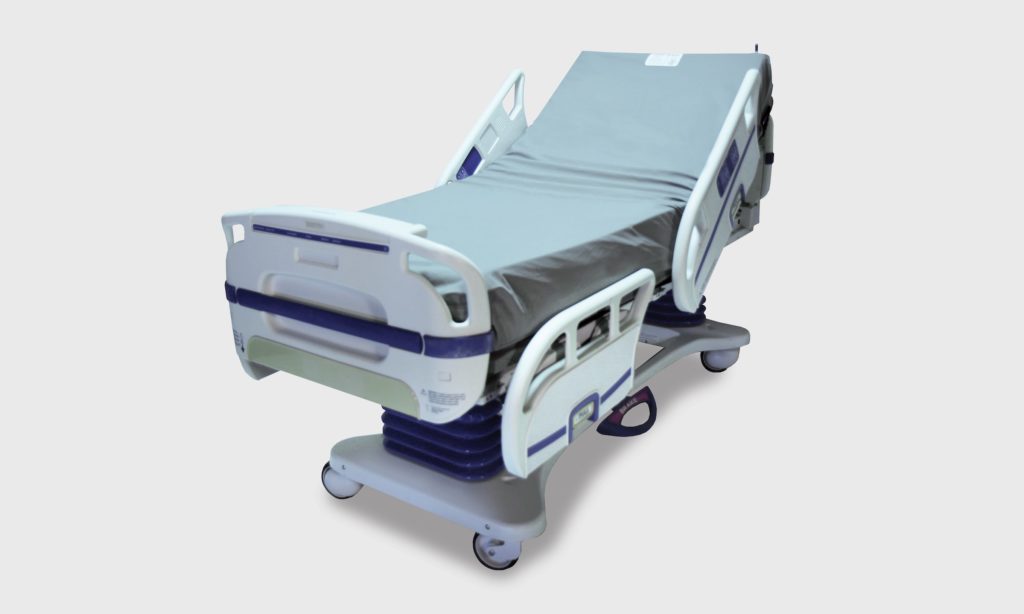 Stryker Secure 2/3 shown with Soteria Bed Barrier